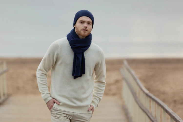 Шарф Cordelia, синий Шарф Cordelia, синий