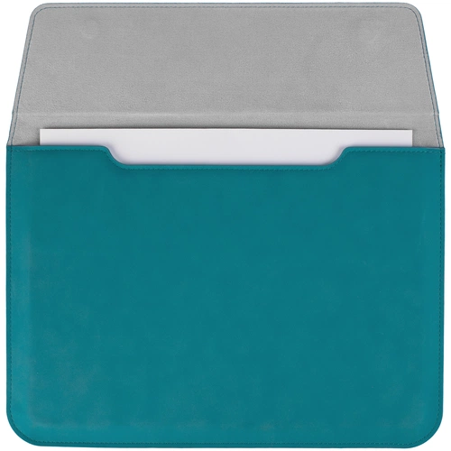 Чехол для ноутбука Nubuk, бирюзовый Чехол для ноутбука Nubuk, бирюзовый