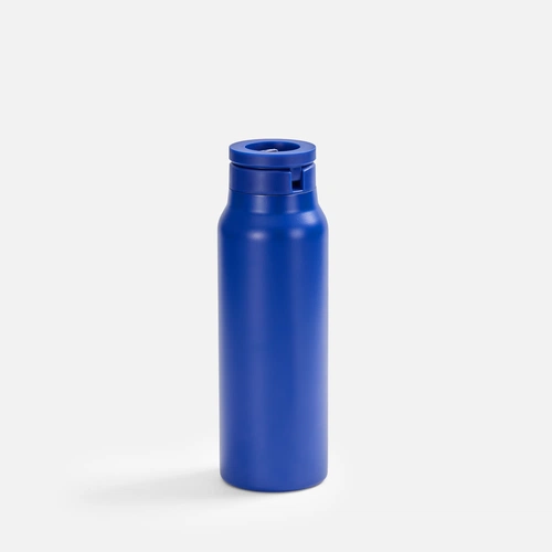 Термобутылка Magnus с магнитным держателем для телефона, синяя Термобутылка Magnus с магнитным держателем для телефона, синяя