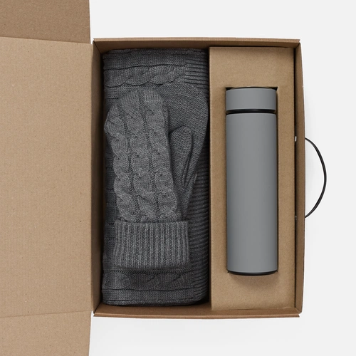 Набор Wintrish, серый меланж Набор Wintrish, серый меланж