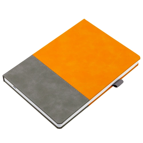 Ежедневник Horizon, недатированный, серый с оранжевым Ежедневник Horizon, недатированный, серый с оранжевым