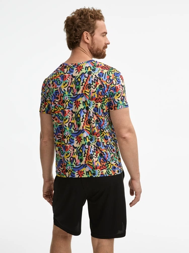 Футболка унисекс Senti с полной запечаткой на заказ Футболка унисекс Senti с полной запечаткой на заказ