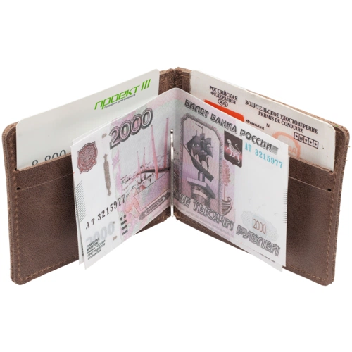 Зажим для купюр Apache, коричневый (какао) Зажим для купюр Apache, коричневый (какао)