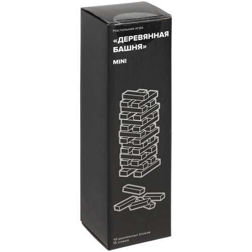Игра «Деревянная башня мини», синяя Игра «Деревянная башня мини», синяя