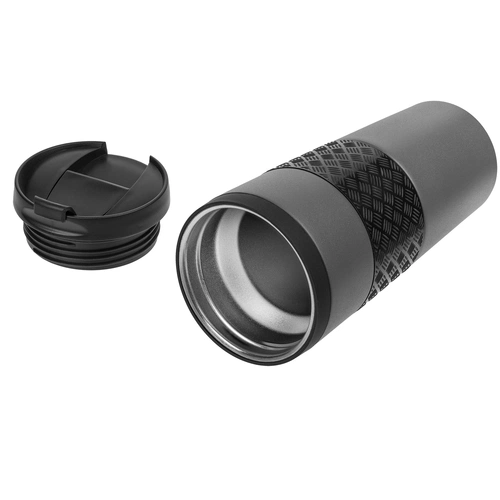 Термостакан Hard Work, вакуумный, темно-серый (графит) Термостакан Hard Work, вакуумный, темно-серый (графит)