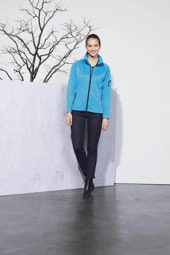 Куртка флисовая женская New Look Women 250, черная Куртка флисовая женская New Look Women 250, черная