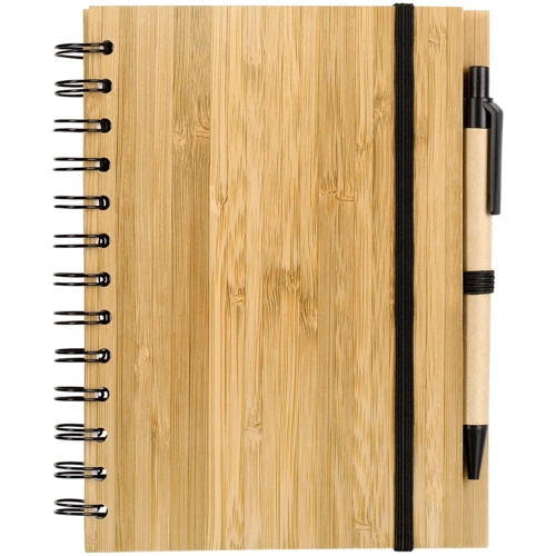 Блокнот на кольцах Bambook с шариковой ручкой Блокнот на кольцах Bambook с шариковой ручкой