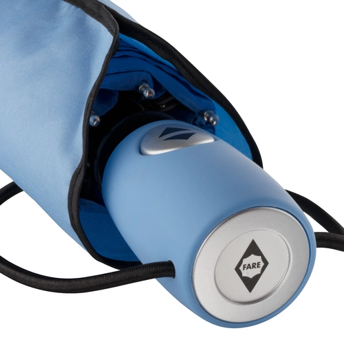 Зонт складной AOC, светло-голубой Зонт складной AOC, светло-голубой