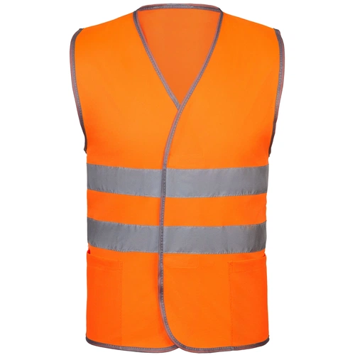 Сигнальный жилет СО-1 ТР, оранжевый флуоресцентный Сигнальный жилет СО-1 ТР, оранжевый флуоресцентный