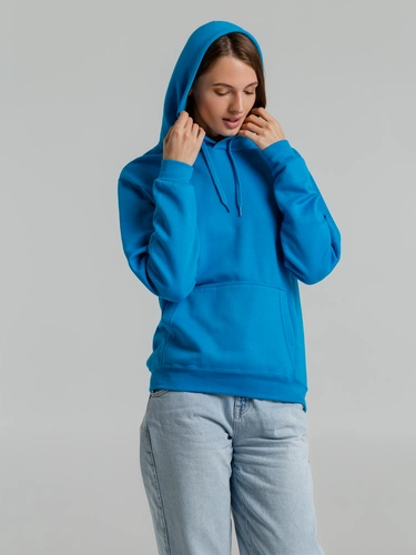 Толстовка с капюшоном Snake II бирюзовая Толстовка с капюшоном Snake II бирюзовая