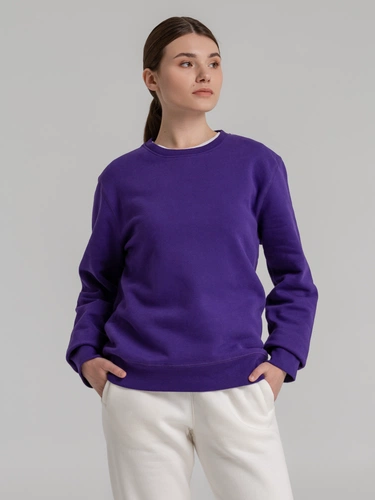 Свитшот унисекс King, фиолетовый Свитшот унисекс King, фиолетовый