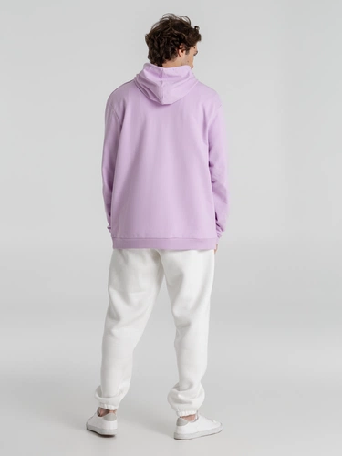 Толстовка с капюшоном унисекс Hoodie, сиреневая Толстовка с капюшоном унисекс Hoodie, сиреневая