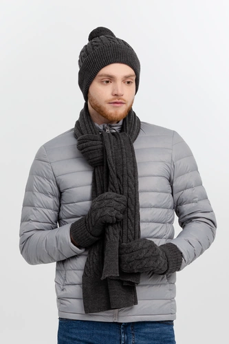 Варежки Heat Trick, серый меланж Варежки Heat Trick, серый меланж