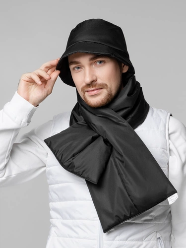 Панама утепленная Shelter, черная Панама утепленная Shelter, черная