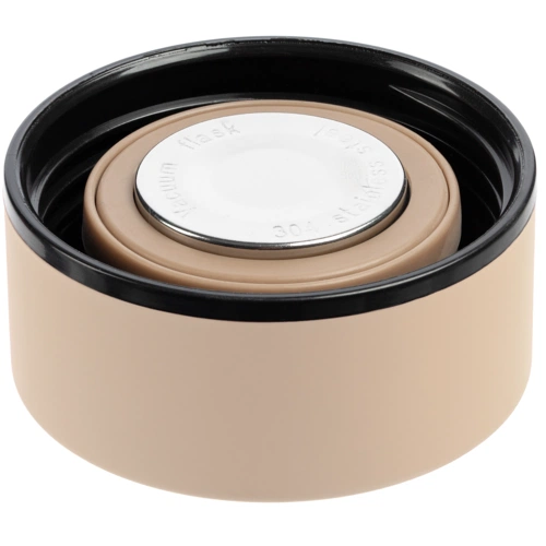 Термос с ситечком Percola, бежевый Термос с ситечком Percola, бежевый