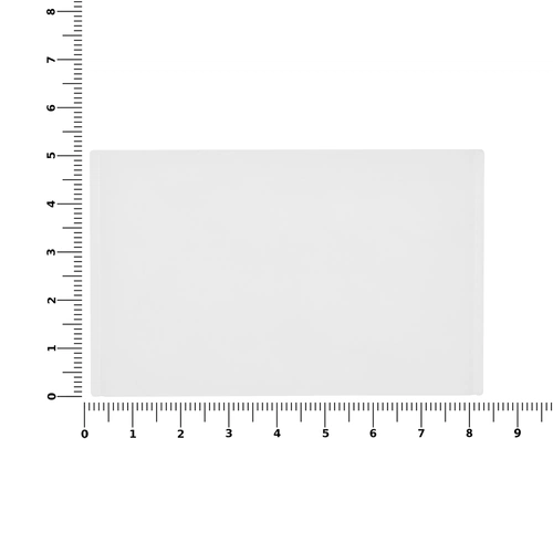 Лейбл из ПВХ Dzeta, ХL, прозрачный Лейбл из ПВХ Dzeta, ХL, прозрачный