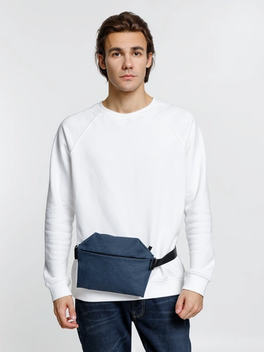 Поясная сумка Remark S, синяя Поясная сумка Remark S, синяя