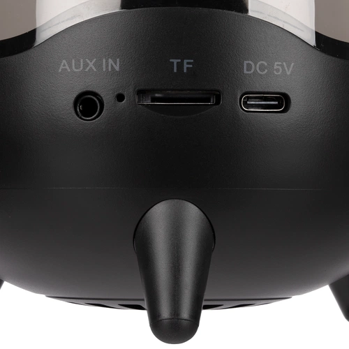 Беспроводная колонка с подсветкой soundFlicker, черная Беспроводная колонка с подсветкой soundFlicker, черная