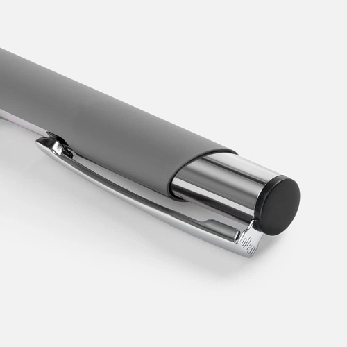 Ручка шариковая Keskus Soft Touch, серая Ручка шариковая Keskus Soft Touch, серая