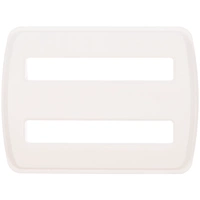 Пряжка — регулятор ремня Fermo, белая