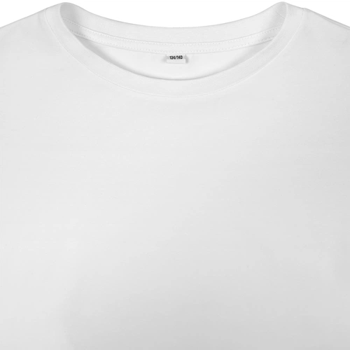 Футболка детская оверсайз Teezer, белая Футболка детская оверсайз Teezer, белая