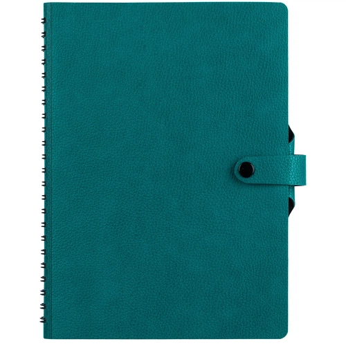 Ежедневник Strep Front на заказ, недатированный, бирюзовый Ежедневник Strep Front на заказ, недатированный, бирюзовый