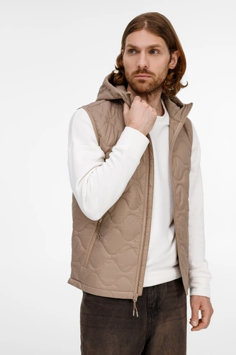 Жилет унисекс Tarnaby, бежевый Жилет унисекс Tarnaby, бежевый