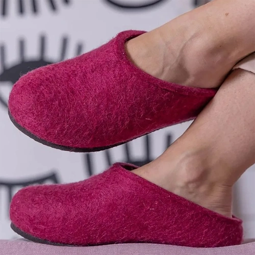 Домашние валенки Step, розовые (вереск) Домашние валенки Step, розовые (вереск)