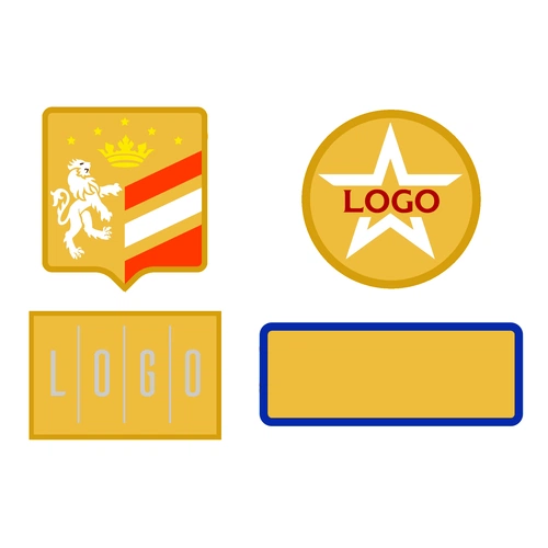 Шеврон из габардина Gabo M, желтый Шеврон из габардина Gabo M, желтый