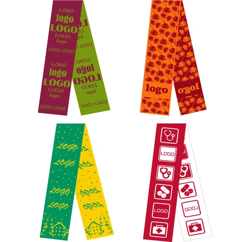 Шарф на заказ Tricksy Light, M, акрил Шарф на заказ Tricksy Light, M, акрил