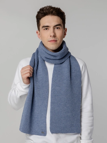 Шарф Tommi, голубой меланж Шарф Tommi, голубой меланж