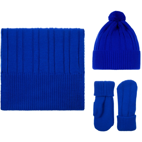 Шапка Knit Beat, синяя Шапка Knit Beat, синяя