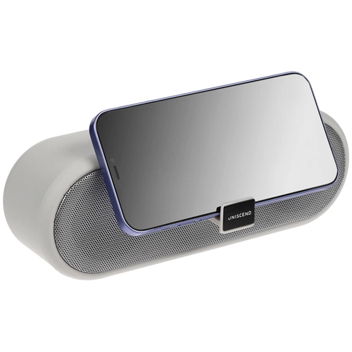 Беспроводная стереоколонка Uniscend Roombox, светло-серая Беспроводная стереоколонка Uniscend Roombox, светло-серая