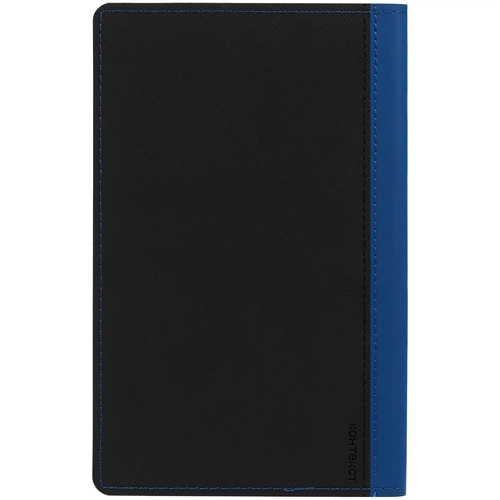 Ежедневник Nice Twice, недатированный, черный с синим Ежедневник Nice Twice, недатированный, черный с синим