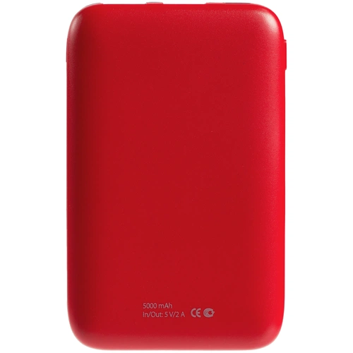 Внешний аккумулятор Fast Trick с Type-C, 5000 мАч, красный Внешний аккумулятор Fast Trick с Type-C, 5000 мАч, красный