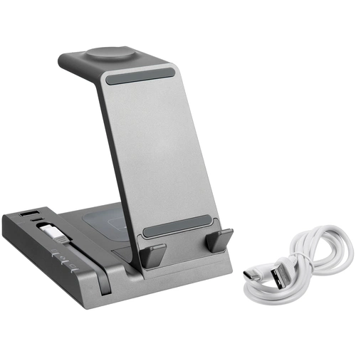 Зарядная станция Tres, серая Зарядная станция Tres, серая