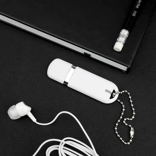 Флешка Memo, 8 Гб, белая Флешка Memo, 8 Гб, белая