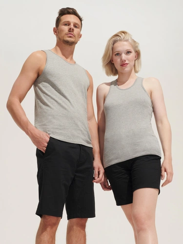 Майка мужская Justin 150, бирюзовая Майка мужская Justin 150, бирюзовая