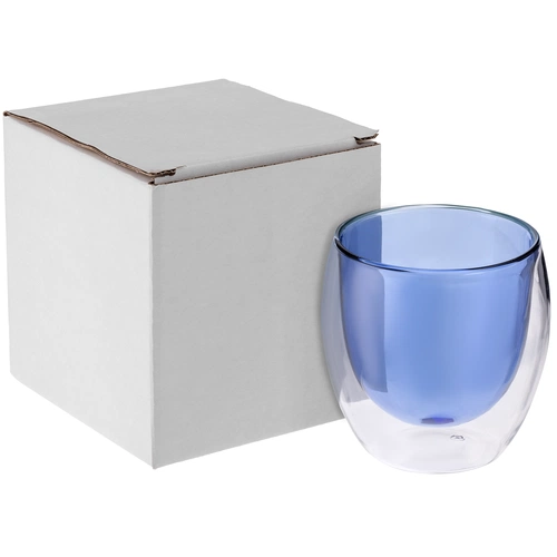Стакан с двойными стенками Glass Bubble, синий Стакан с двойными стенками Glass Bubble, синий