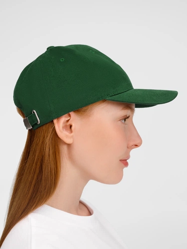 Бейсболка Buffalo, темно-зеленая Бейсболка Buffalo, темно-зеленая