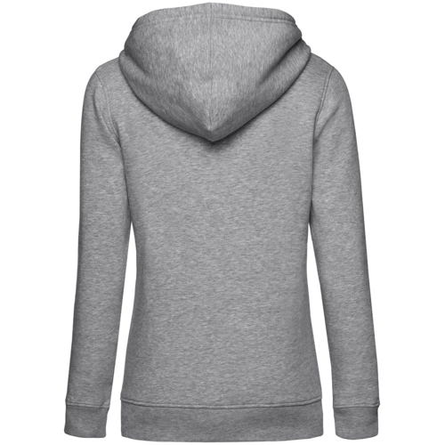 Толстовка с капюшоном женская BNC Inspire (Organic), серый меланж Толстовка с капюшоном женская BNC Inspire (Organic), серый меланж