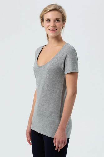 Футболка женская Metropolitan, серый меланж Футболка женская Metropolitan, серый меланж