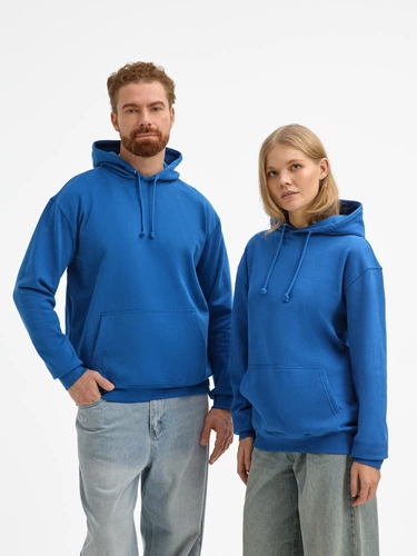 Худи унисекс Condor, ярко-синее Худи унисекс Condor, ярко-синее