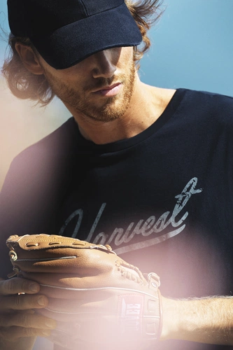 Футболка мужская American U, синяя Футболка мужская American U, синяя