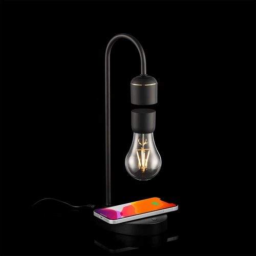 Левитирующая лампа с функцией беспроводной зарядки leviStation Левитирующая лампа с функцией беспроводной зарядки leviStation