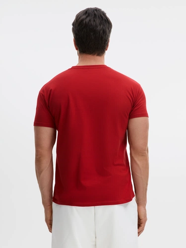 Футболка Imperial 190, вишнево-красная Футболка Imperial 190, вишнево-красная