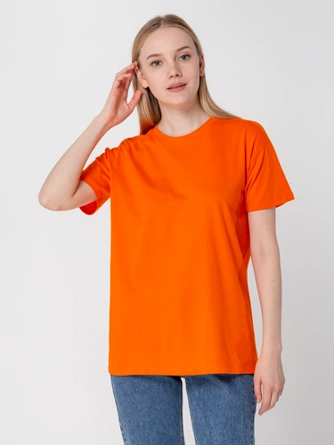 Футболка унисекс Regent 150, оранжевая Футболка унисекс Regent 150, оранжевая