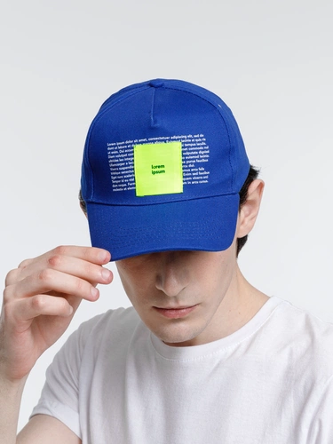 Бейсболка Standard, ярко-синяя Бейсболка Standard, ярко-синяя