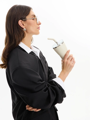 Термостакан Sapporo без логотипа, белый Термостакан Sapporo без логотипа, белый