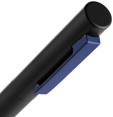 Ручка шариковая Inkolor, черная с темно-синим Ручка шариковая Inkolor, черная с темно-синим